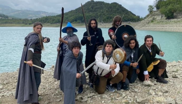 Італійські фанати твору "Володар перснів"