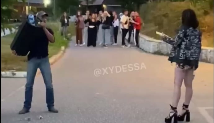 Драка в Одессе