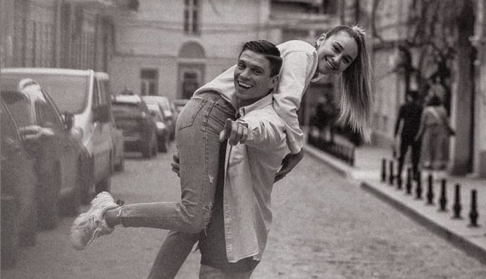 Анжелика Терлюга с женихом