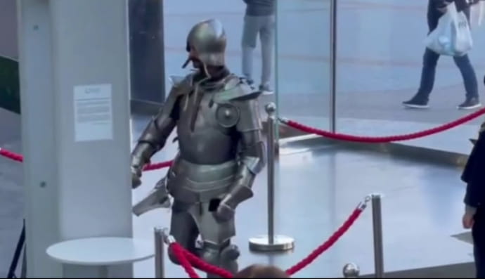 "Рыцарь" в киевском ТРЦ