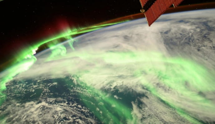 Як виглядає зоряне сяйво з МКС