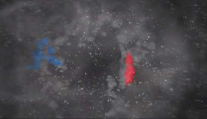 Полость в космосе