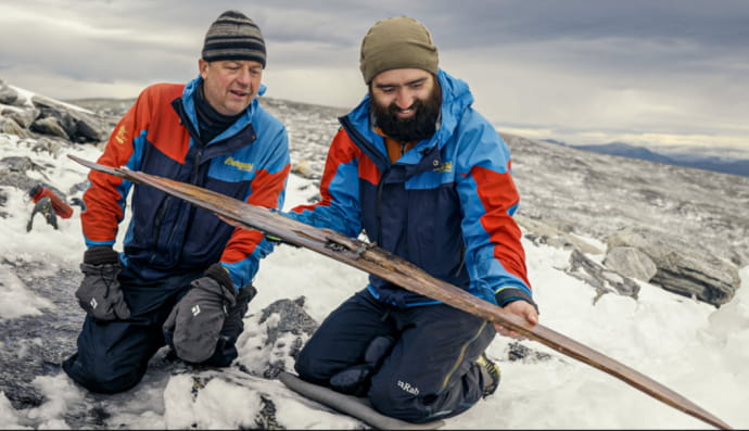 У горах Норвегії знайшли лижі