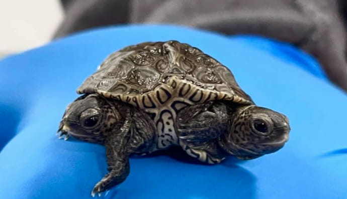 Черепаха-мутант у США