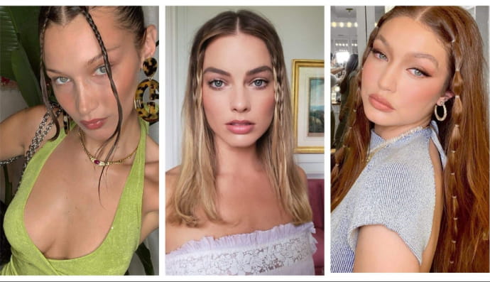 Стильная прическа