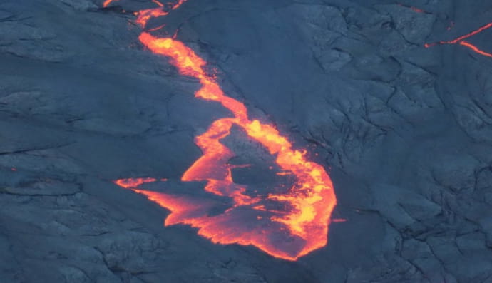 Извержение вулкана Килауэа на Гавайях