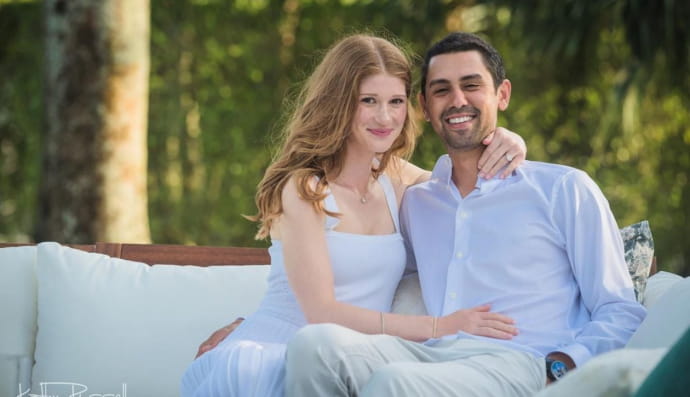 Дженніфер Гейтс з чоловіком