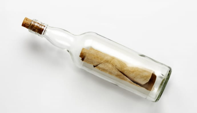 Бутылка с посланием