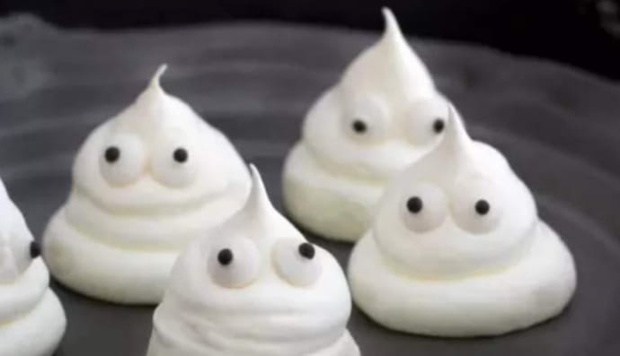 солодкі привиди з меренги