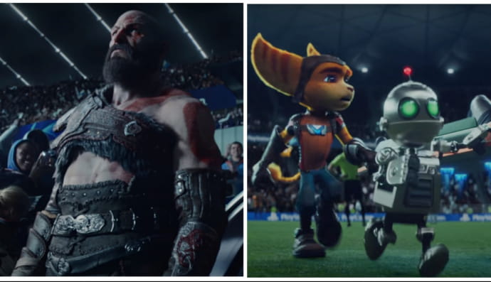 Совместная реклама Sony и УЕФА 