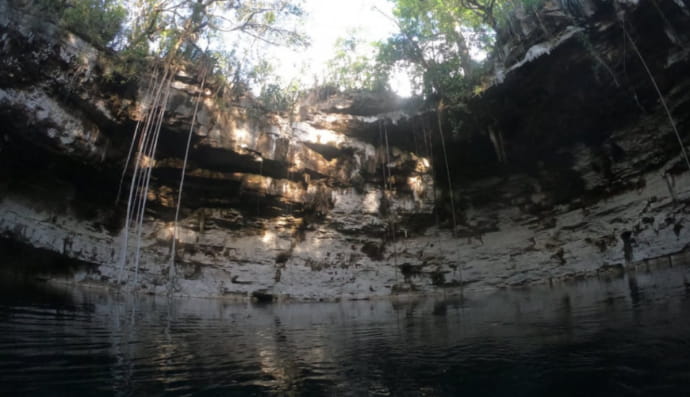 Місце, де знайшли каное