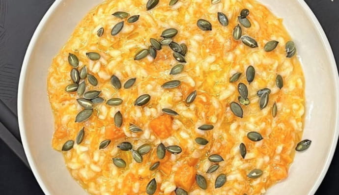 Ризотто с тыквой