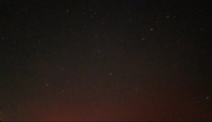 Полярное сияние в Украине