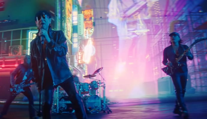 Фрагмент клипа на песню Peacemaker