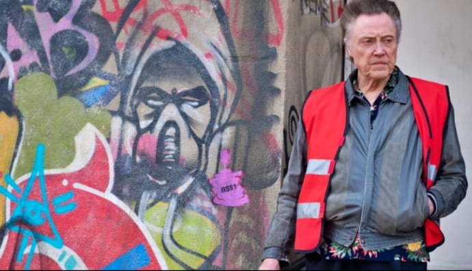 Кристофер Уокен намеренно уничтожил стрит-арт художника Бэнкси