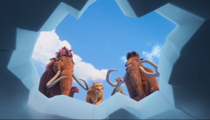 Фрагмент трейлера мультфильма "Ледниковый период: Приключения Бака"