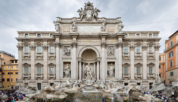 Рим, фонтан ди Треви