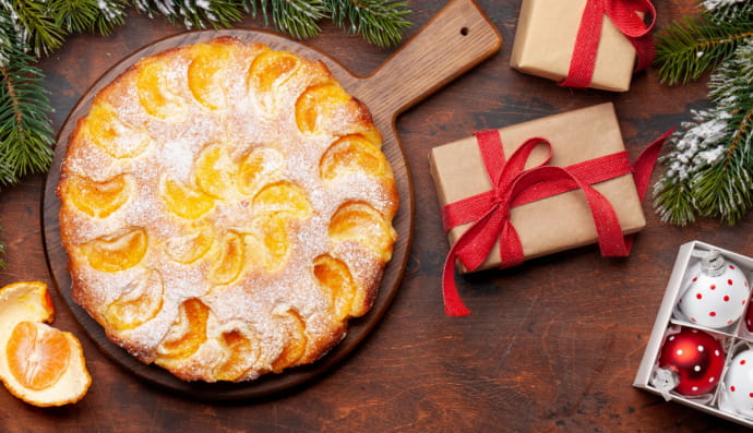 Мандариновый пирог