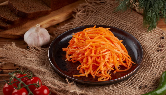 Морква по-корейськи