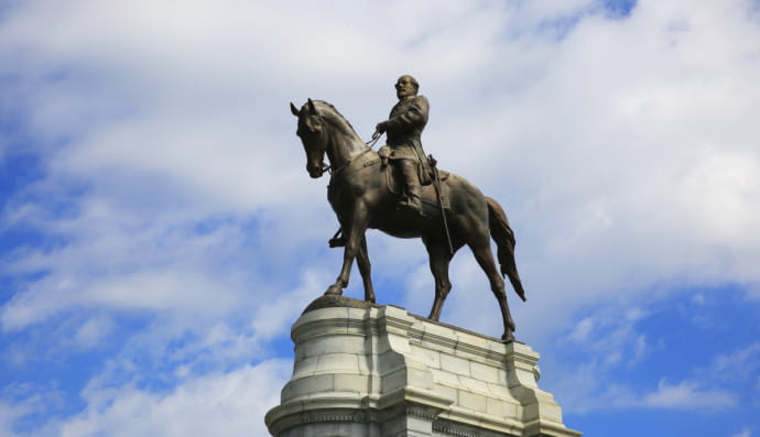 Статуя генерала Роберта Ли