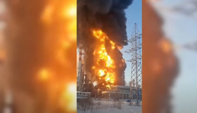 Пожежа на Тюменському НПЗ