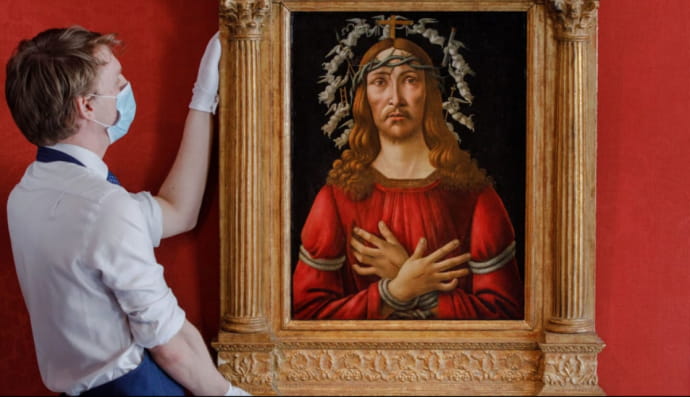 "Муж скорби" Сандро Боттичелли