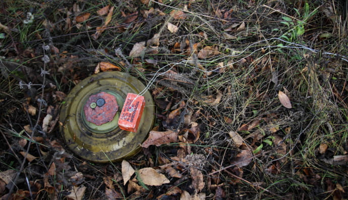 російська протитанкова міна – ілюстративне фото