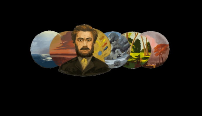 Дудл в честь Архипа Куинджи