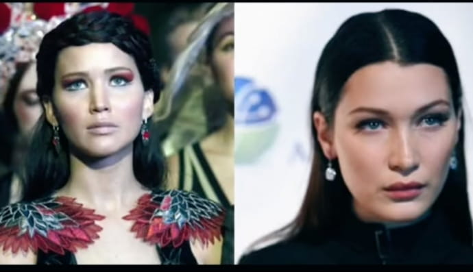 Белла Хадід і Дженніфер Лоуренс