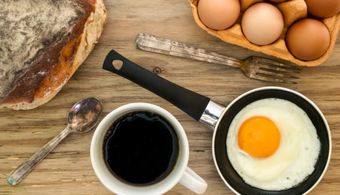 Кава і яйця