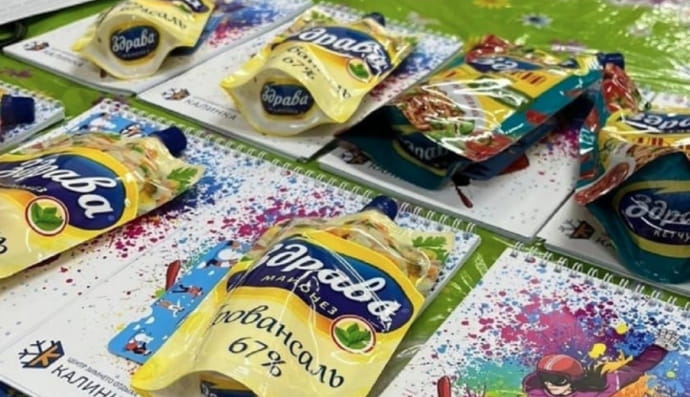 В России школьникам подарили майонез и кетчуп за участие в соревнованиях