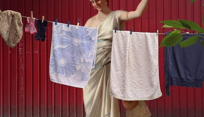 художник показал героев знаменитых старинных картин в современном мире