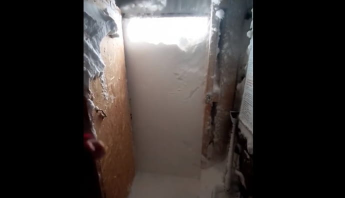 Снег в Карпатах