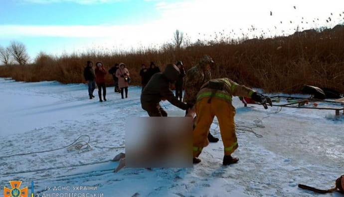 Мужчина утонул в проруби