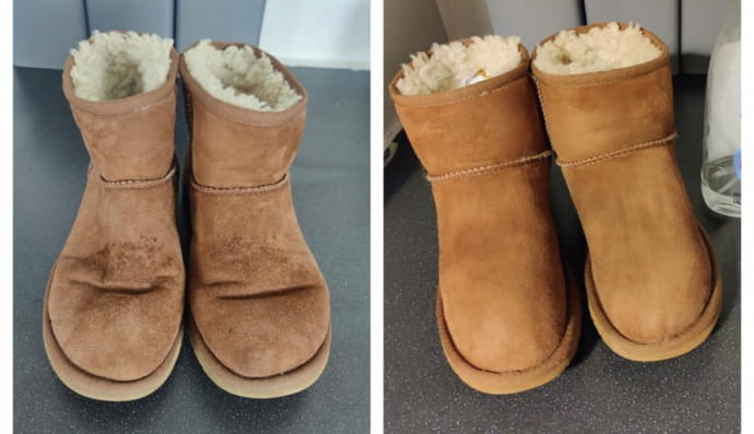 Как почистить угги