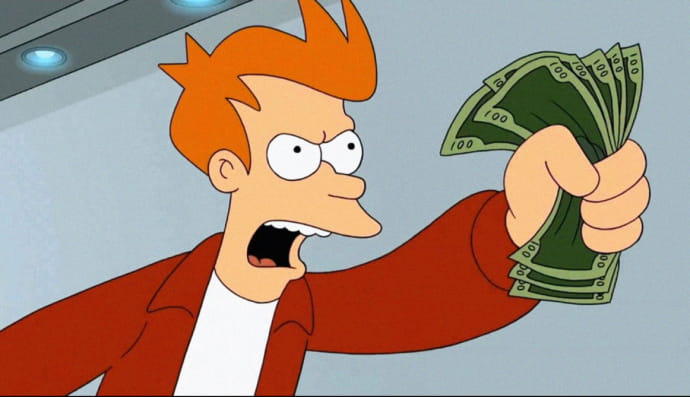 Фрагмент мультсериала "Футурама"