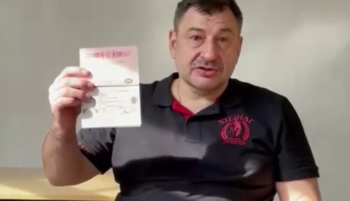 россиянин, приехавший защищать Украину