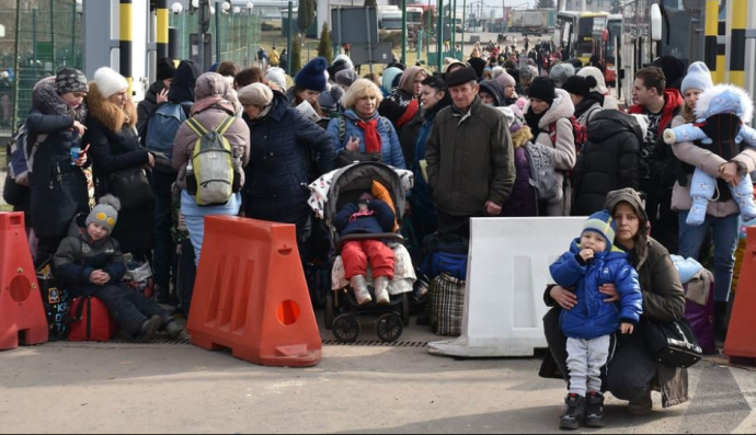 Украинские беженцы