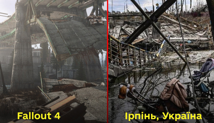 Україна та кадри з кіно/відеоігор