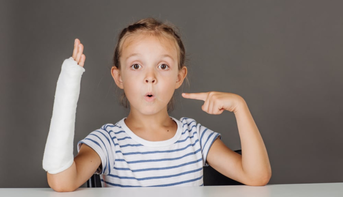 Дитина, яка отримала травму 