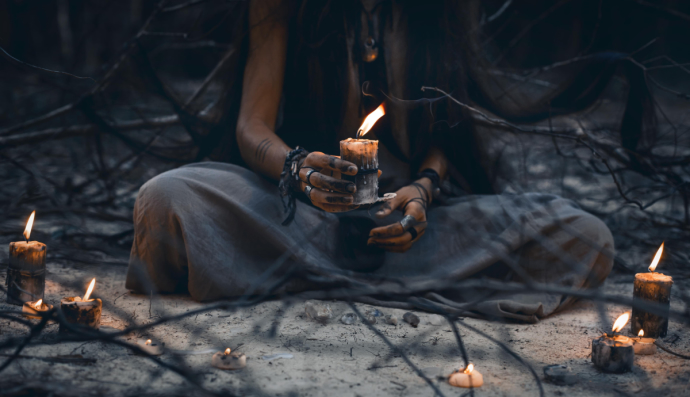 ведьма, магия, ритуал