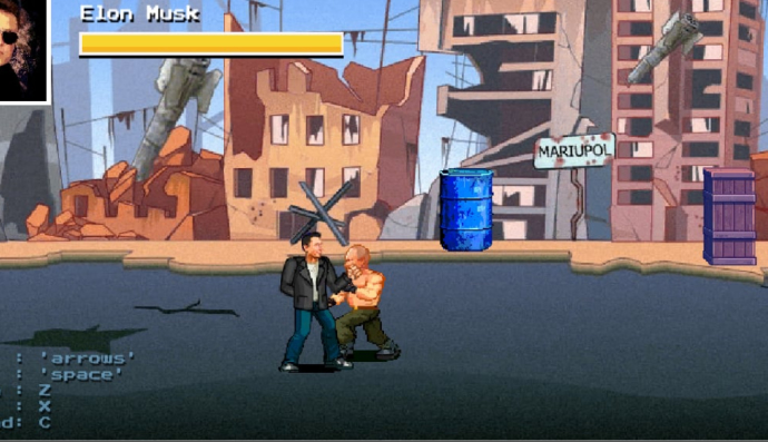 Маск проти путіна