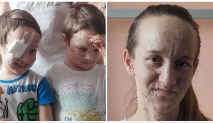 Родина з Луганщини 