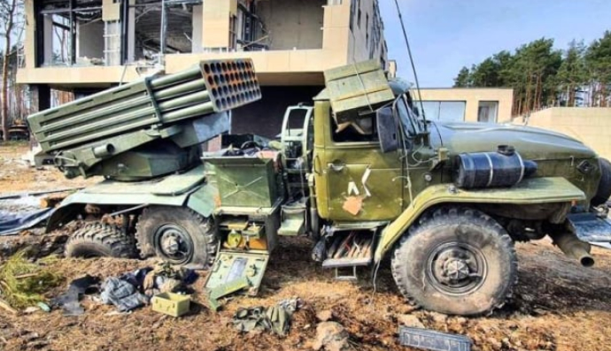 Будинок Андрія Ставніцера та знищені окупанти