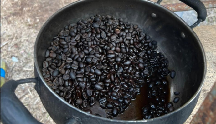 Каша з кавових зерен