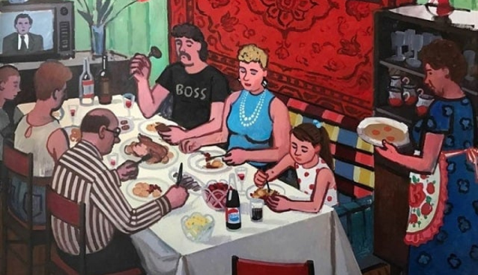 художниця показала "світле" майбутнє росії