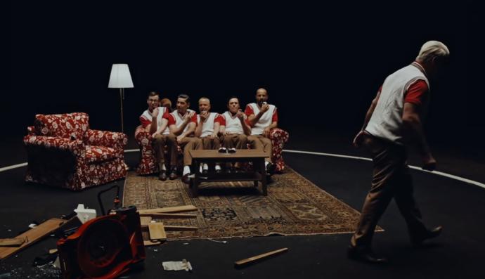 Фрагмент клипа на трек Angst