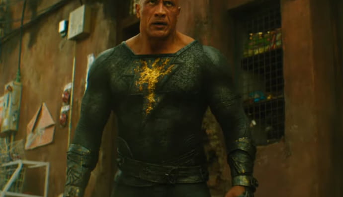 Дуэйн Джонсон в фильме "Черный Адам"