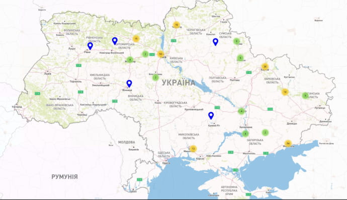 Онлайн-мапа