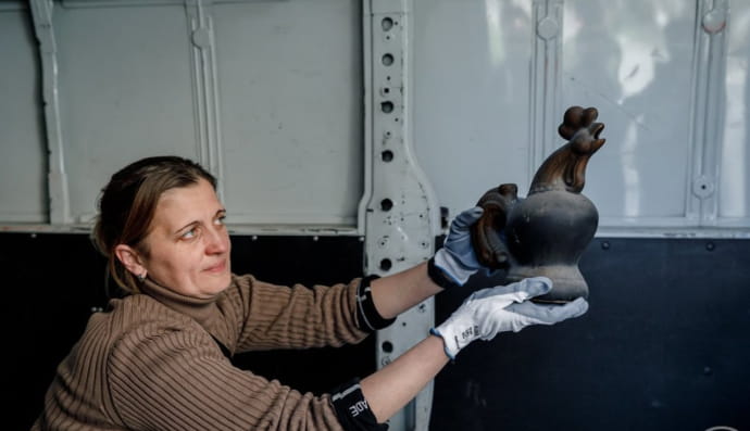 Глиняного півника з Бородянки покажуть на виставці у Києві